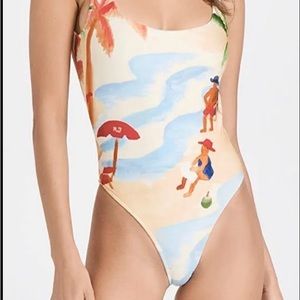 Farm rio one piece bathing suit